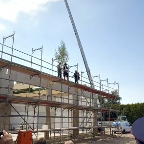 Richtfest Feuerwehrger&auml;tehaus Jahnatal